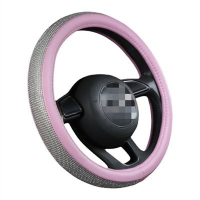 Penutup Roda Kemudi Mobil Kulit Kristal PU
