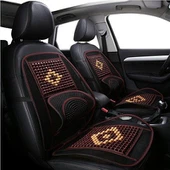 Bantal Kursi Mobil Manik Kayu Lumbar