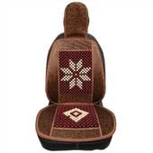 Mesh Wood Beads Car Seat Cushion